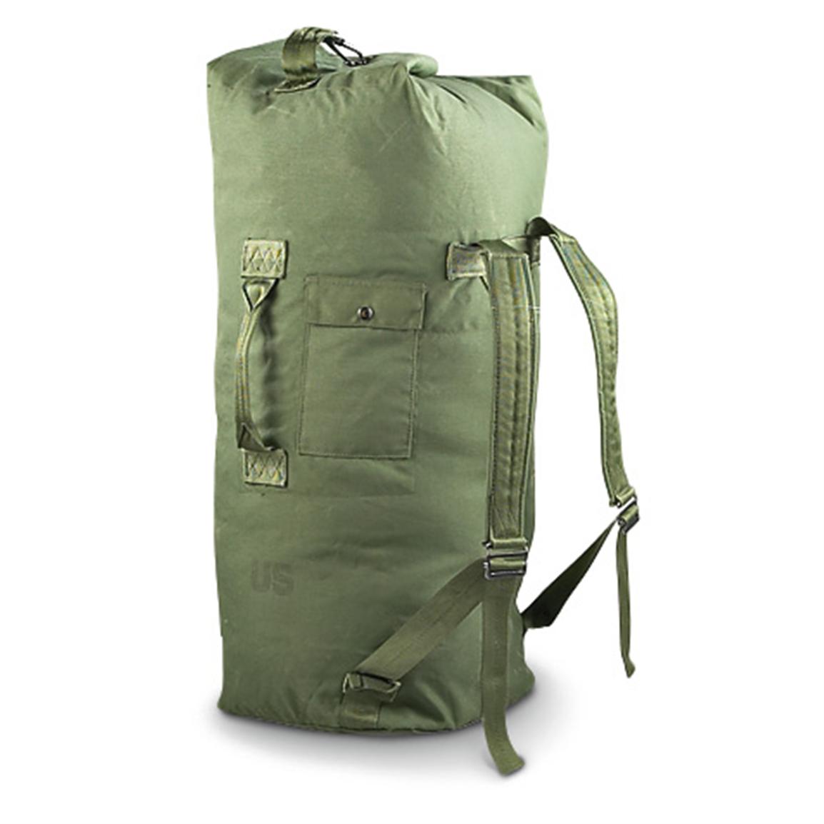 U.S. Military Surplus Duffel Bag, Used U.S. Military Surplus Duffel Bag, Used